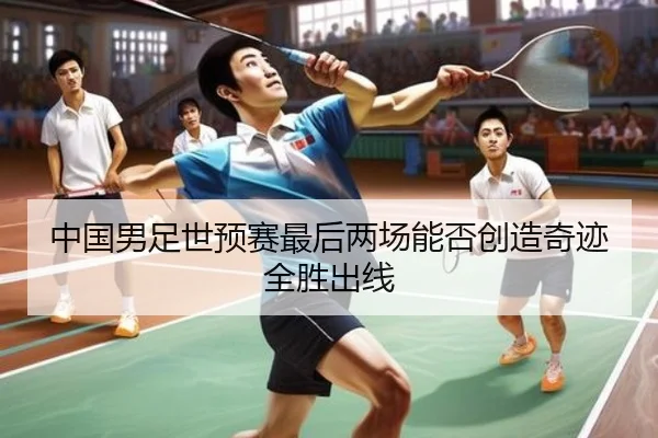 中国男足世预赛最后两场能否创造奇迹全胜出线